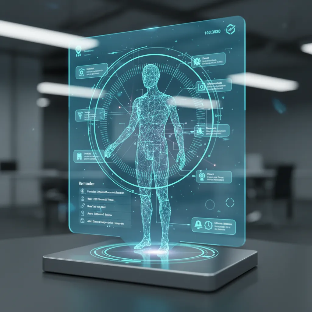 AI agent managing digital calendar