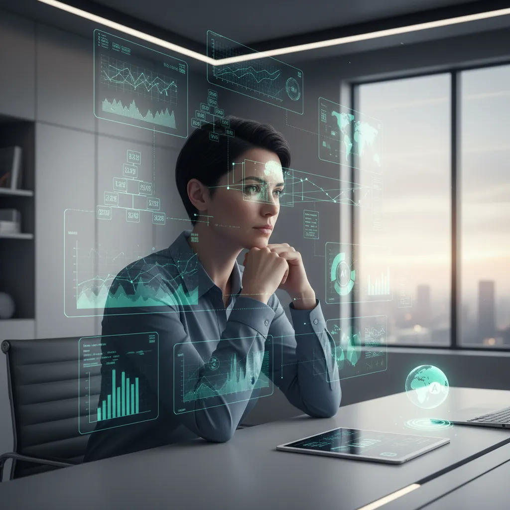 AI analytics assisting human decision-making