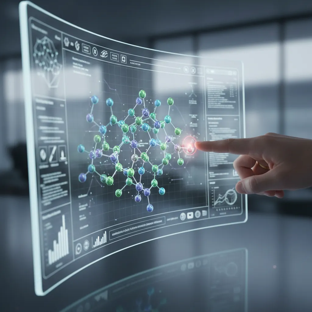 AI designing molecular structures