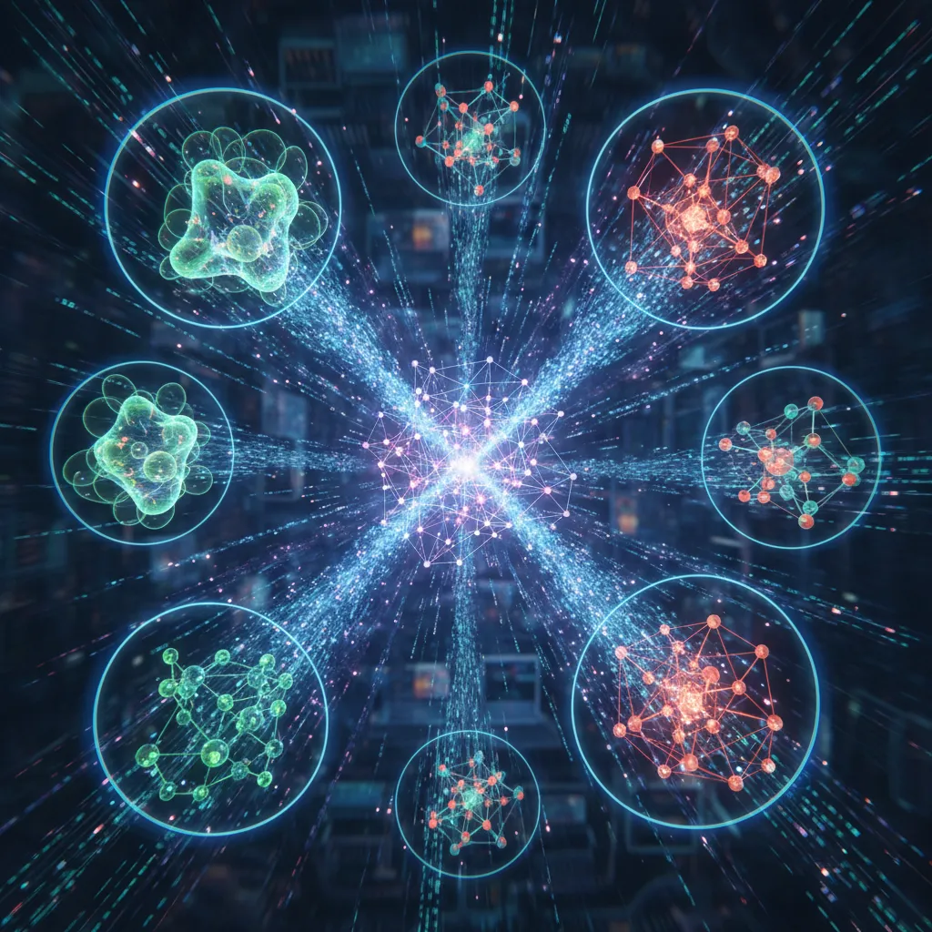 AI simulating molecular structures for new materials