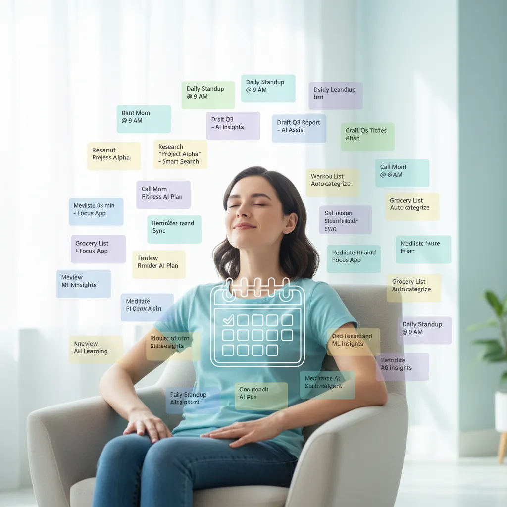 AI for time management and reduced stress