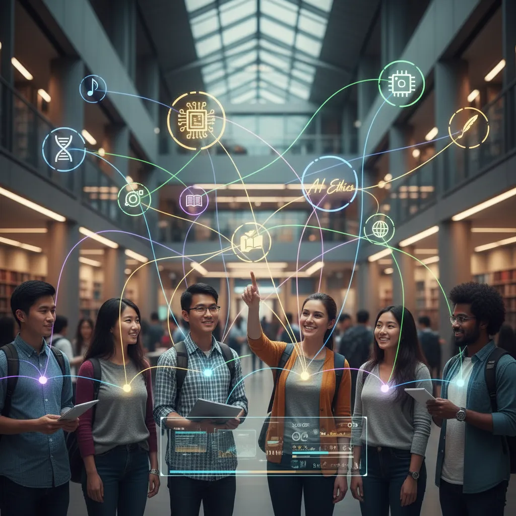 Students with personalized learning paths