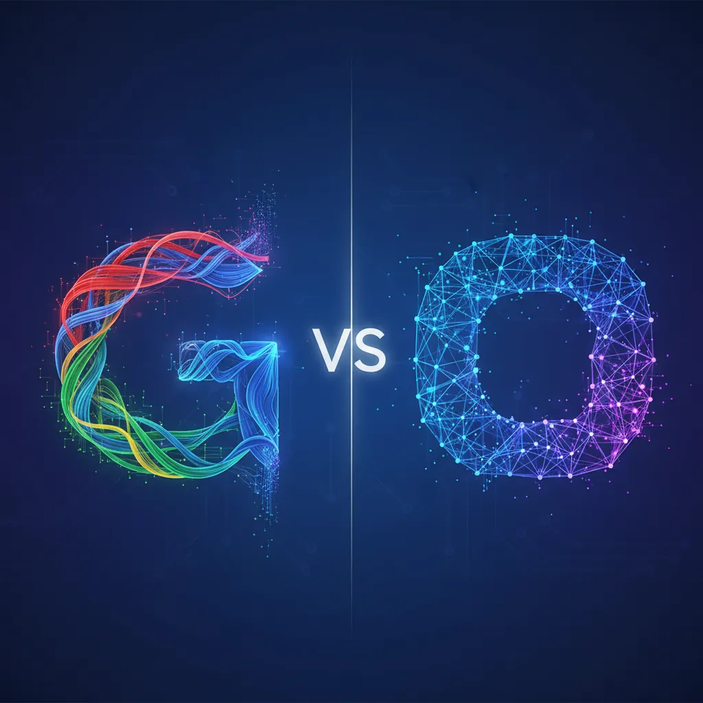 Visual comparison of Google's Project Astra versus OpenAI's GPT-4o.