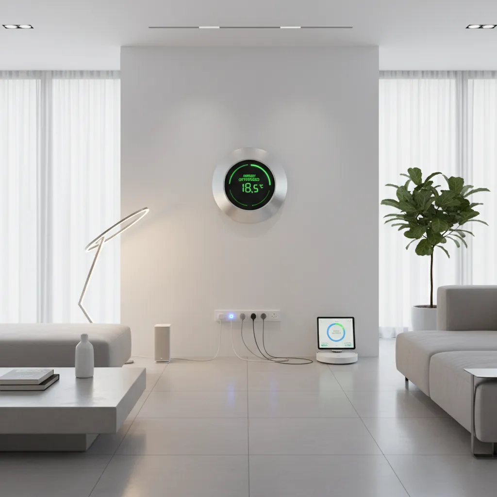 AI-powered smart home devices optimizing energy usage